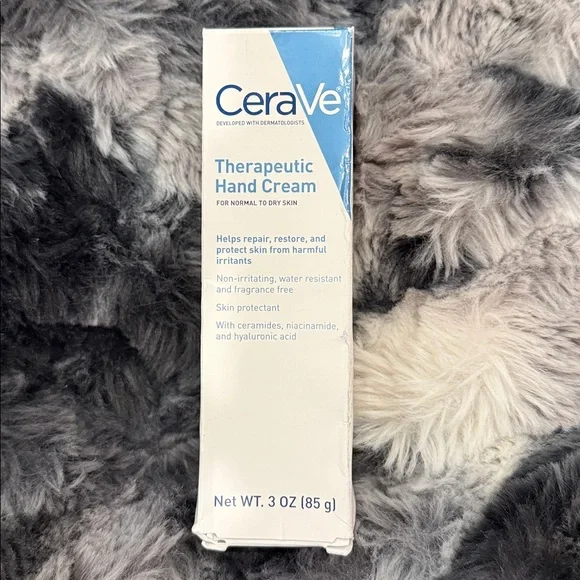 NWT CeraVe Therapeutic Hand Cream with Hyaluronic Acid & Ceremides - Picture 4 of 12